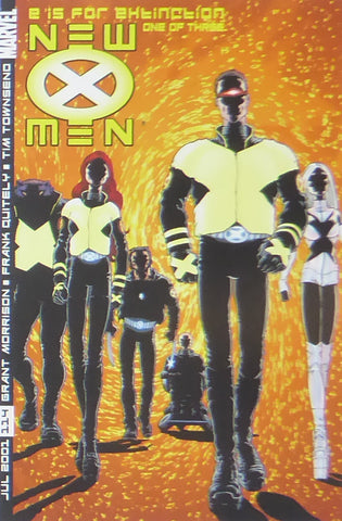New X Men (Marvel Comics)    Comic Cover Art