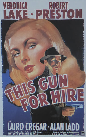 This Gun for Hire Veronica Lake  Movie Poster 