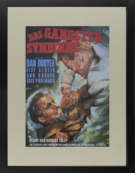 36 Hours (Das Gangster Syndikat) Dan Duryea  Movie Poster 