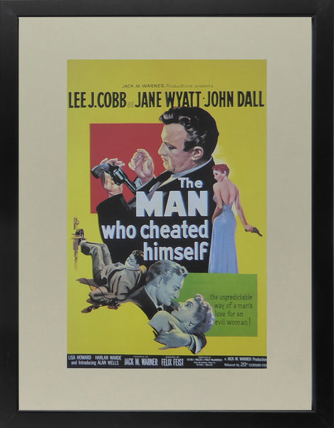 The Man who Cheated Himself Lee J Cobb  Movie Poster 
