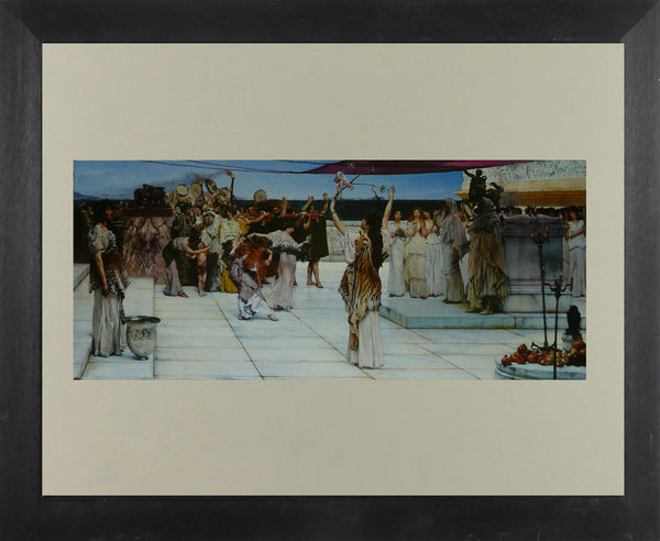 A DEDICATION TO DACCHUS Alma Tadema 
