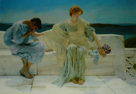 ASK ME NO MORE Alma Tadema 