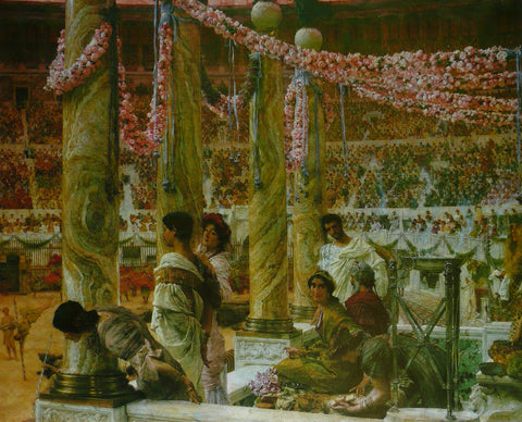 CARACALLA AND GETA Alma Tadema 