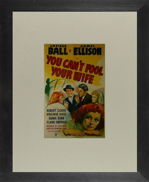 You can't fool your wife Lucille Ball / James Ellison  Movie Poster  
