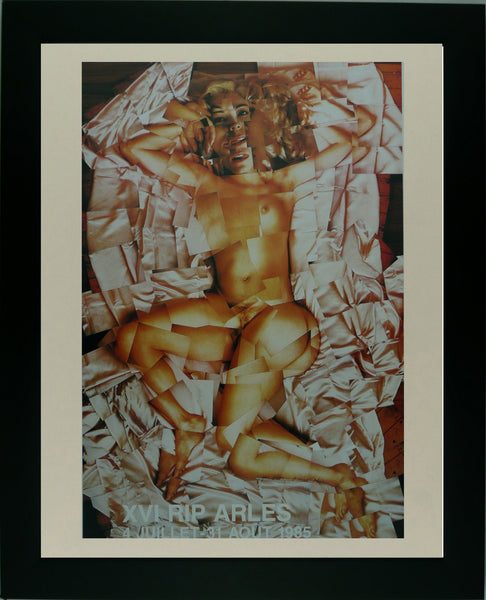 XVI Rip Arles ( fragmented nude on bed) David Hockney  