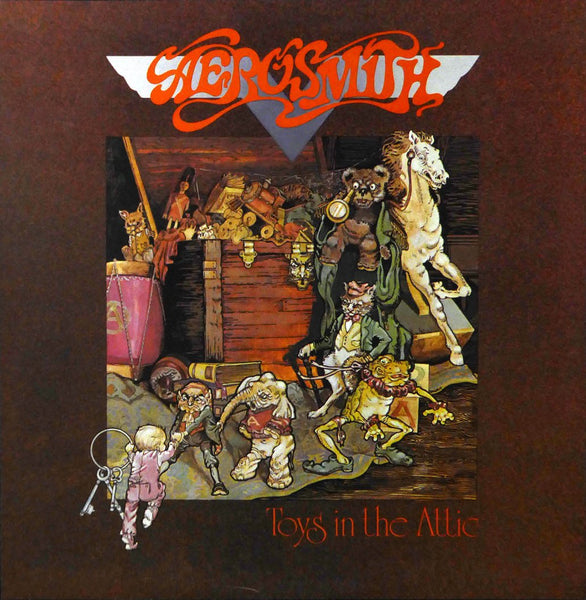 Aerosmith Toys in the Attic (Album Cover Art) Framed Print