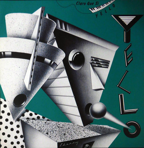 Yello Claro Que Si (Album Cover Art) Framed Print