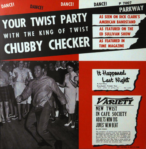 Chubby Checker Your Twist Party (Album Cover Art) Framed Print
