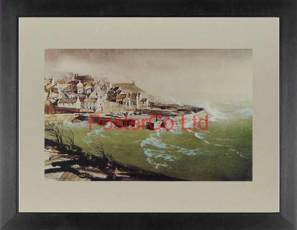 Crail in Fife - Anthony Flemming - Royle 1978 - Framed Print - 12"H x 16"W