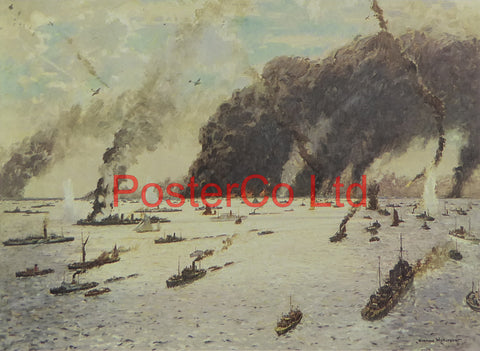 Little ships of Dunkirk - (Chevron History series) - Framed Print - 12"H x 16"W