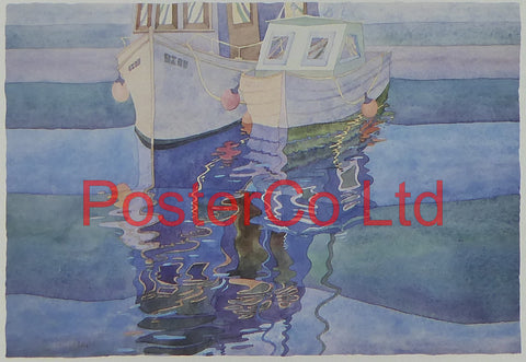 Monterey Bay - Linda Adams Kesler - ArtBeats - Framed Print - 12"H x 16"W