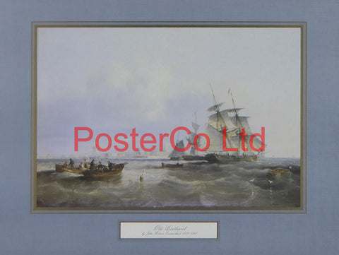 Old Hartlepool - John Wilson Carmichael - Felix Rose - Framed Print - 12"H x 16"W