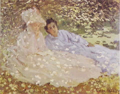 Fields in spring Claude Monet 