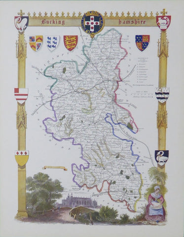 Buckinghamshire map 