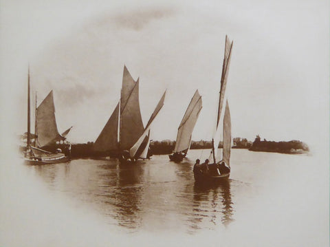 A Sailing Match at Horning Peter Henry Emerson (Camden Graphics) 