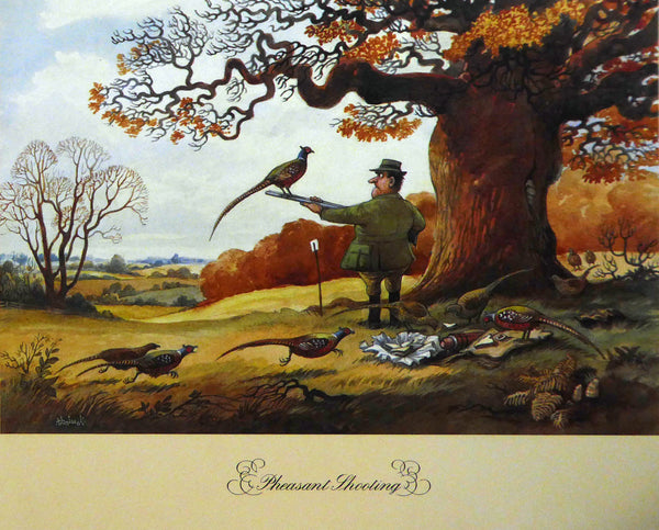 Pheasant Shooting Norman Thelwell