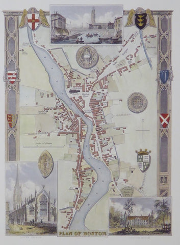 Plan of Boston (Map)