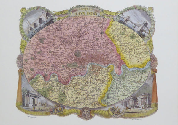 Environs of London (Map)