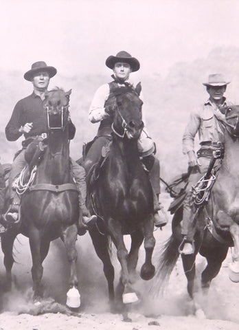 The Magnificent Seven (Brad Dexter,Robert Vaughan & Charles Bronson Riding)