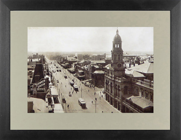 Adelaide looking north from the post office (Original 1920's Print)