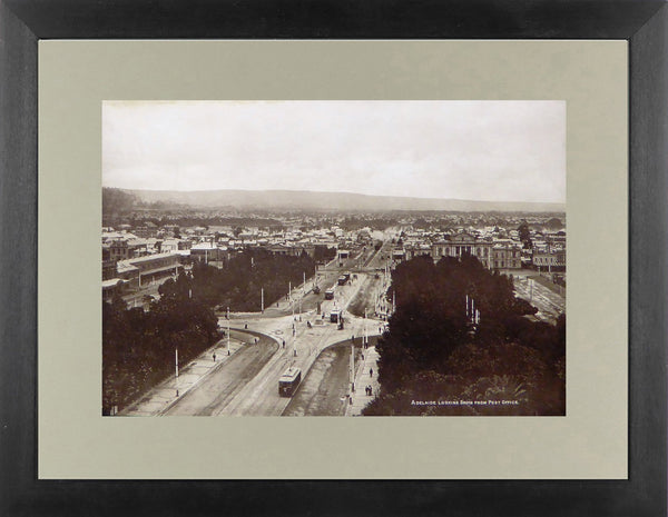 Adelaide looking south from the post office (Original 1920's Print)