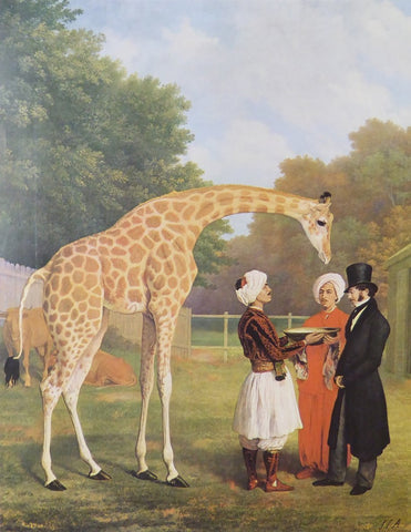 The Nubian Giraffe Jacques Laurent Agasse