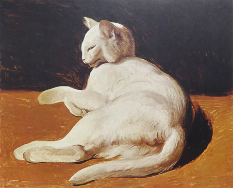 White Cat Theodore Gericault