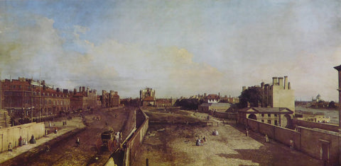 Whitehall looking North Antonio Canaletto