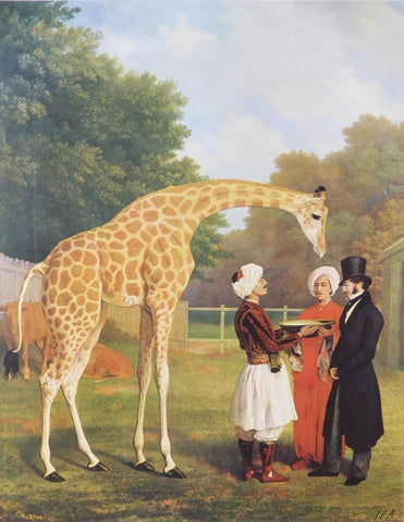 The Nubian Giraffe Jacques Laurent Agasse (2)