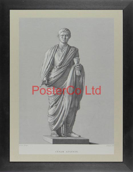 Ceasar Augustus - Jean Duchesne Aine - Kingfisher Publishing - Framed Print - 16"H x 12"W
