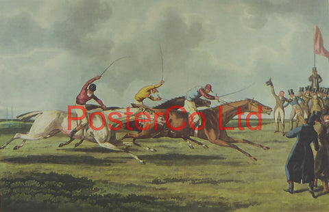 The High Mettled Racer - Henry Thomas Alken - Framed Print - 12"H x 16"W