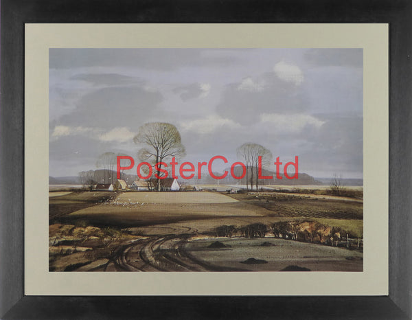 Autumn Scene - Rowland Hilder - Royle 1981 - Framed Print - 12"H x 16"W