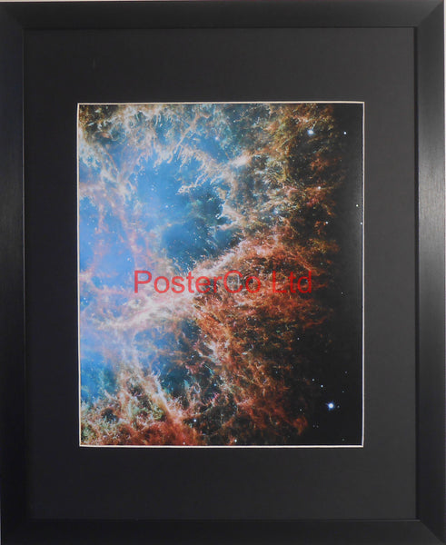 Crab Nebula - Hubble Telescope shot - Framed Picture - 20"H x 16"W
