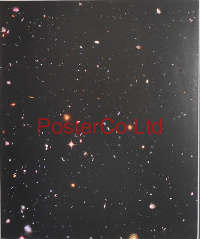 Hubble Telescope shot - Unknown Star System Framed Picture - 20"H x 16"W