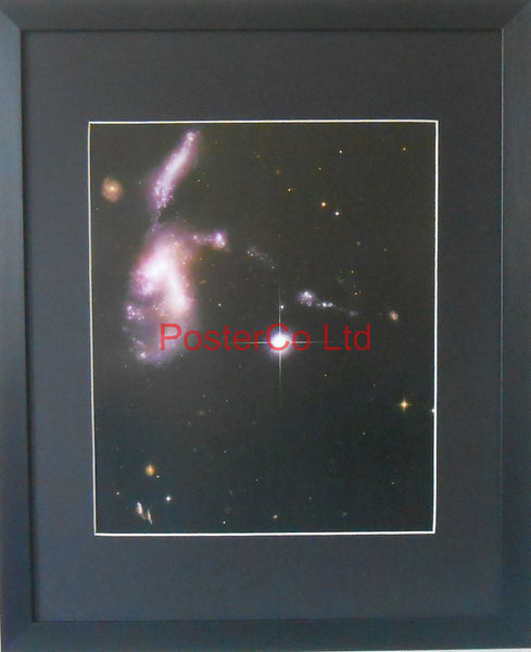 Hickson compact group 31 - Hubble Telescope shot - Framed Picture - 20"H x 16"W