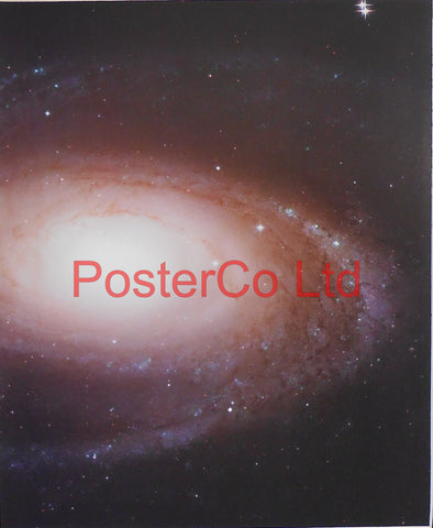 Messier 81 - Hubble Telescope shot - Framed Picture - 20"H x 16"W